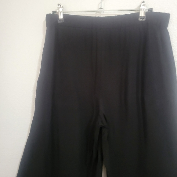 Eileen Fisher wide leg high rise cropped pants size xs/tp - Picture 6 of 13